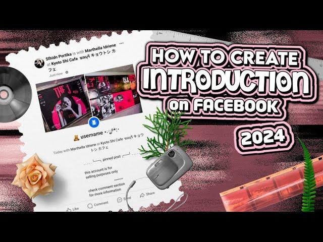 how to make introduction on Facebook 2024 || RPW tutorials