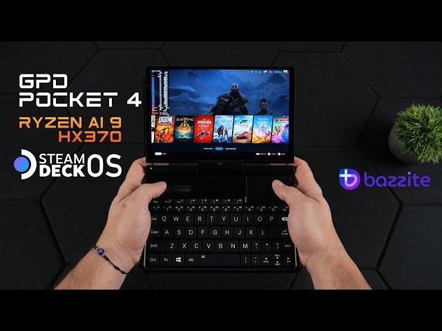 GPD Pocket 4 With Steam Deck OS Is A Handheld Powerhouse!