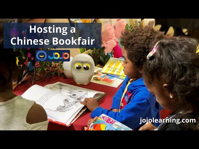 Host a JoJo Chinese Bookfair for Your School