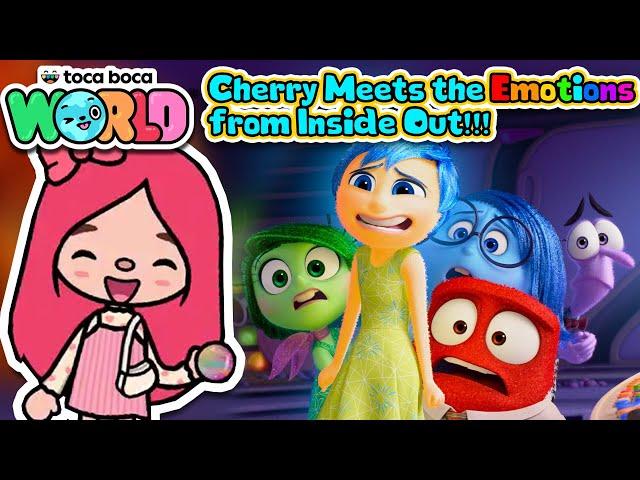 Cherry Meets The Emotions from Inside Out!!! - Toca Life World