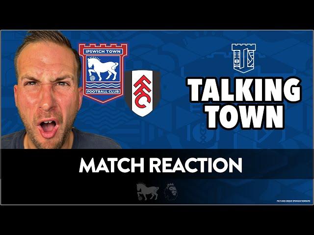 Match REACTION | Gone in 60 seconds Fulham F.C 2 V 2 Ipswich Town F.C |