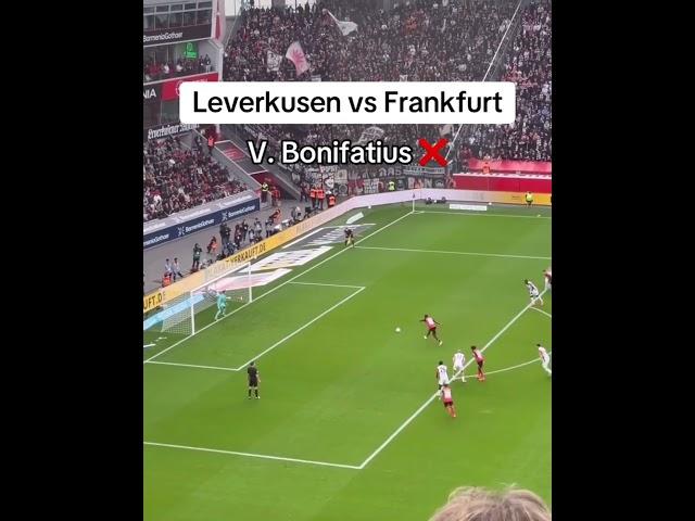 missed penalty boniface leverkusen Frankfurt #leverkusen #frankfurt #bundesliga #penalty #boniface