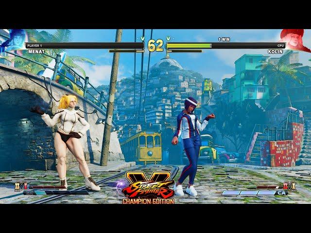 Street Fighter V: CE Menat vs Kolin PC Mod #2