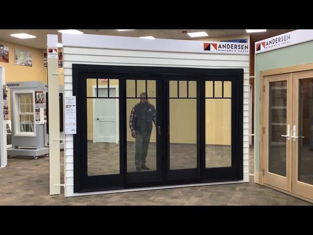 Andersen Windows Frenchwood 4-Panel Gliding Patio Door