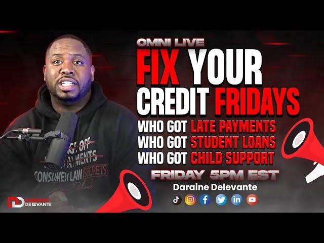 Watch This IF You Have Late Payments| Charge Off| Student Loans| Child Support