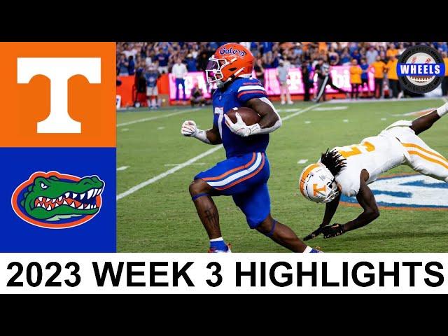 #11 Tennessee vs Florida Highlights | College Football Week 3 | 2023 College Football Highlights