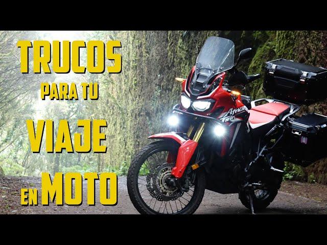 Qué llevar en un viaje en moto - Consejos prácticos para ir cómodo mientras recorres el mundo