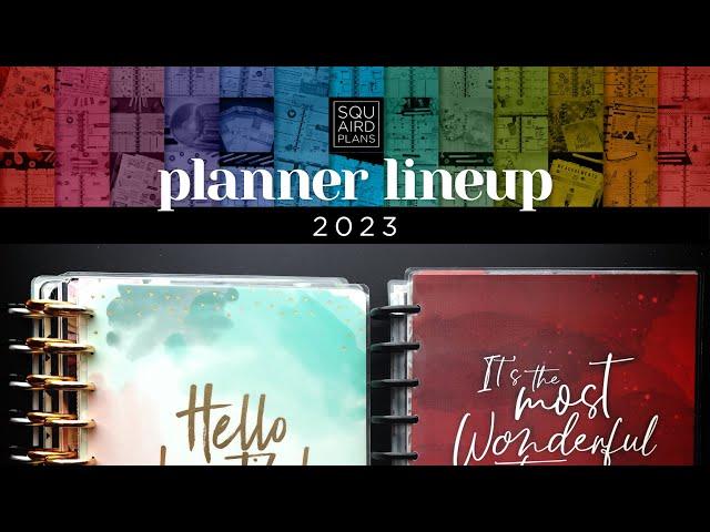 What Planners Am I Using For 2023? My 2023 Classic Happy Planner Lineup