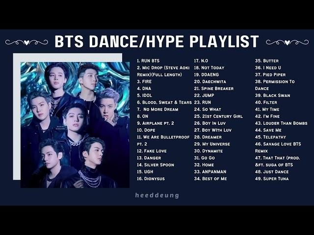 B T S   Dance Hype Playlist 2022