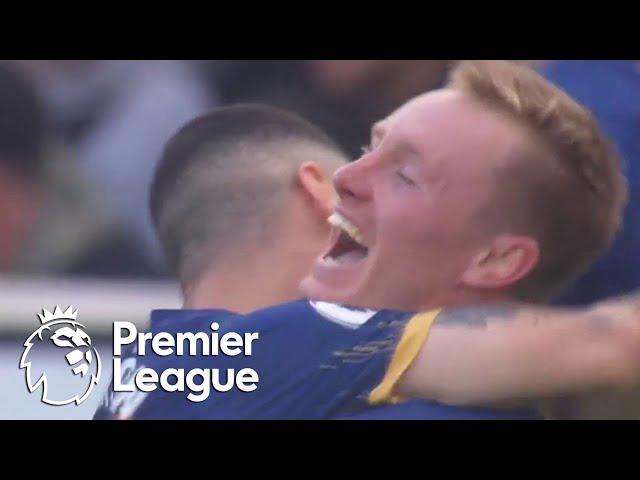 Sean Longstaff drills home Newcastle's third goal against Fulham | Premier League | NBC Sports