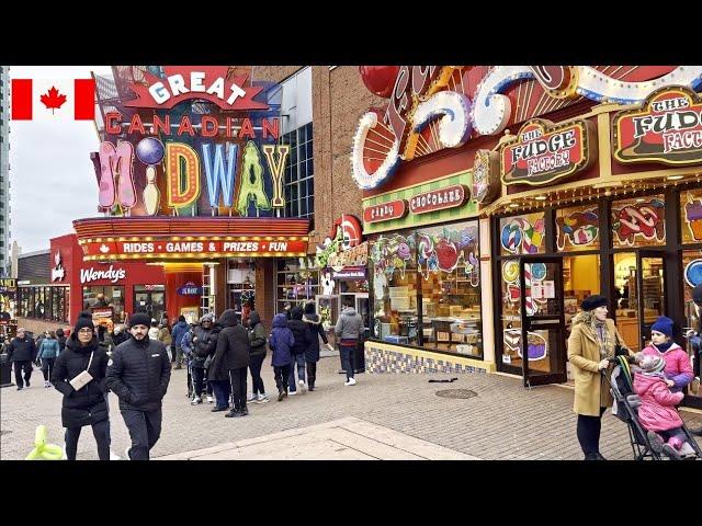 Discover CANADA  NIAGARA FALLS Clifton Hill Entertainment Attractions and Falls Walk 4K