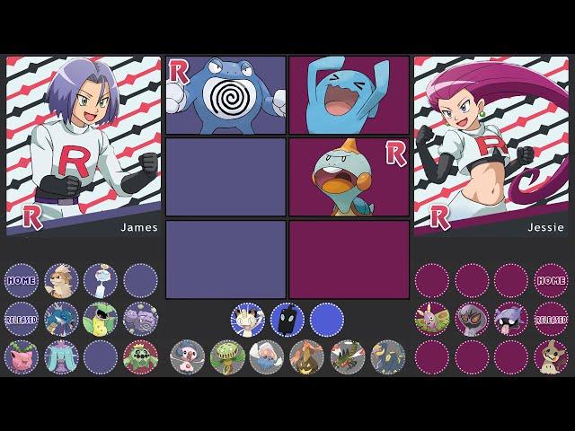 All Team Rocket's Pokemon GEN 1 - GEN 8