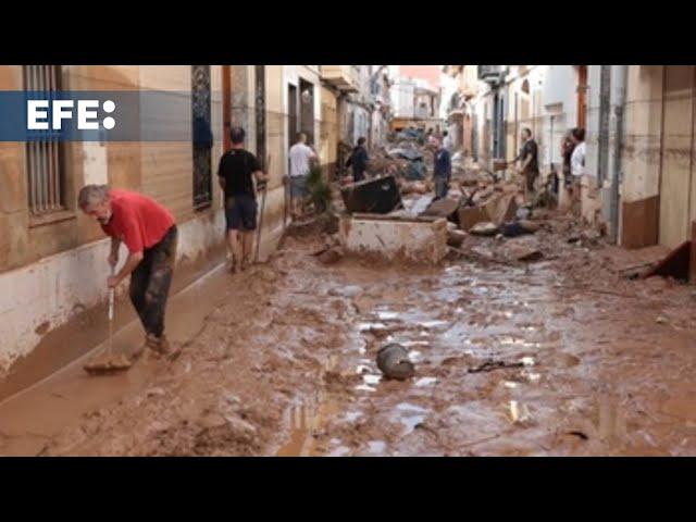 Paiporta, zona cero de una dana que ha dejado al menos 158 fallecidos