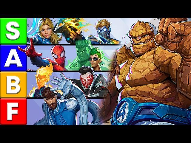 NEW BEST and WORST Heroes in Marvel Rivals | Low & High Rank Season 1.5 Tier List