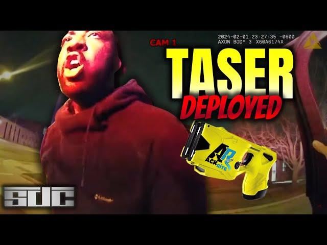 Suspect Attacks Cops, Gets Tased