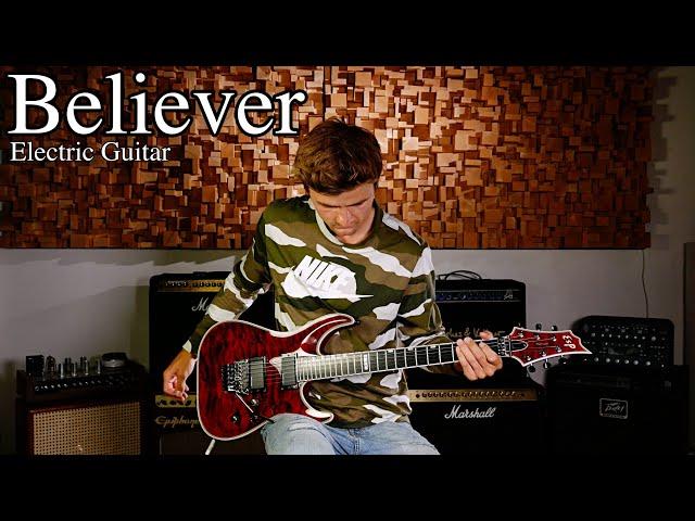 Believer - Imagine Dragons - Electric Guitar Cover (JensJulius Tejlgaard)