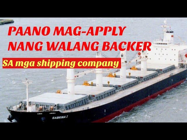 SEAMAN TIPS|PAANO MAKASAMPA NG WALANG BACKER|seaman vlog