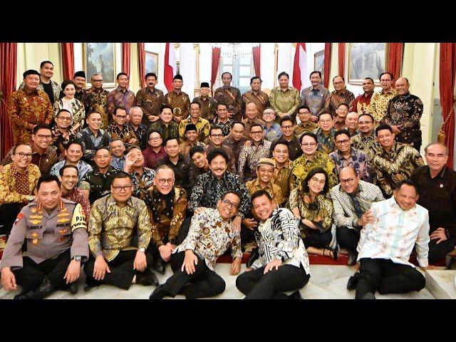 Presiden Jokowi Pamit dengan Kabinet Indonesia Maju, Istana Negara, 18 Oktober 2024