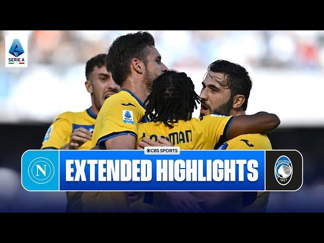 Napoli vs. Atalanta: Extended Highlights | Serie A | CBS Sports Golazo