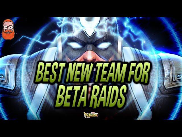 Best Team for Beta Raids- Marvel Strike Force - MSF