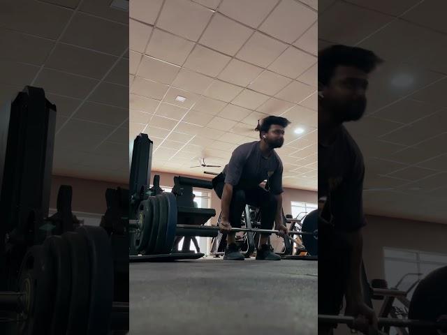 Bs Deadlift ️ #RaghavSingh #baki #anime #motivation