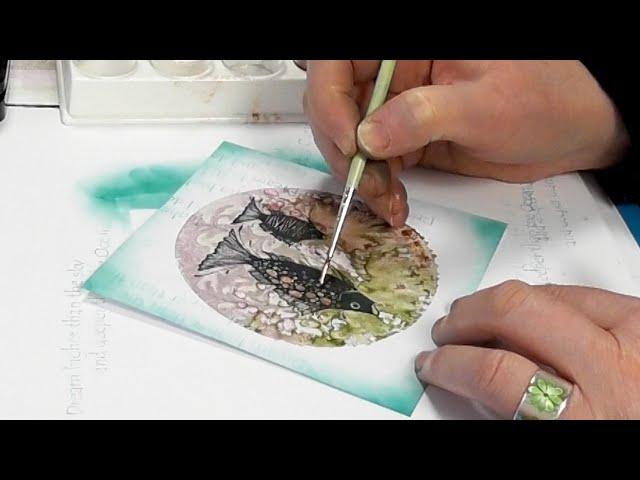 In an Ocean of Mica Minerals - A Lavinia Stamps Tutorial