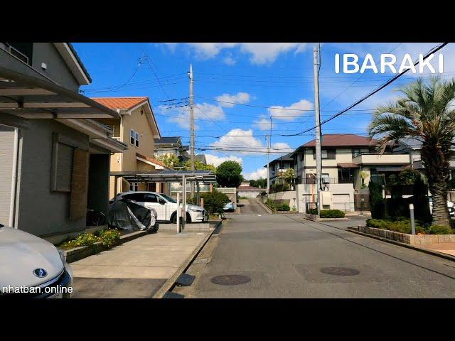 Ibaraki Japan, Modern Japanese Houses at the summer | Japan Walk @Explore-Japan