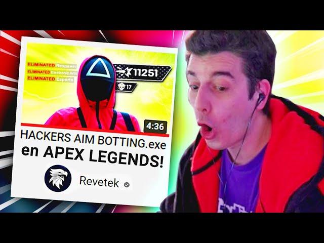 HACKERS AIMBOTTING.EXE en APEX LEGENDS!  Reaccionando