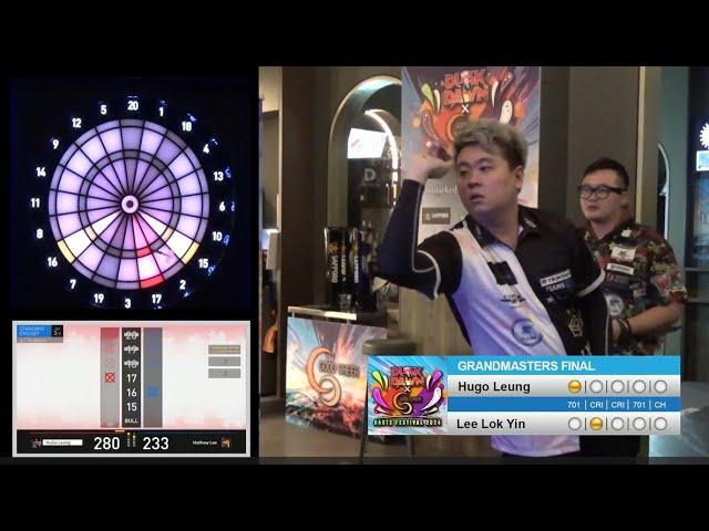 Dusk To Dawn x Good Cheer Darts Festival 2024-Grandmasters Final: Hugo Leung vs Lee Lok Yin