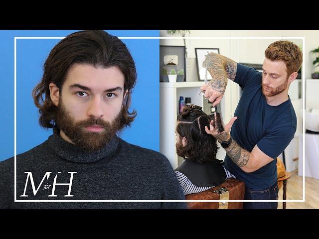 Men's Long Haircut and Hairstyle | How To Cut & Style Long Hair