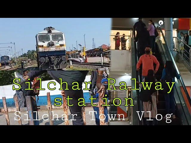 Silchar Ralway station || View of Silchar Ralway station || Silchar Vlogs || Masum Vlogs