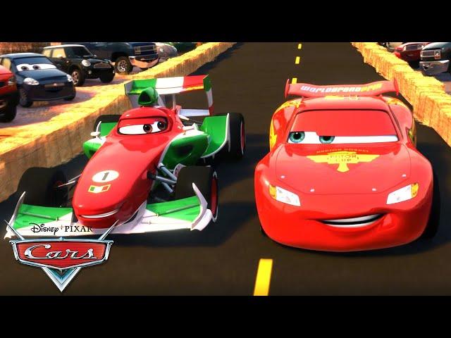 The World’s Fastest Race Car: Lightning McQueen vs Francesco Bernoulli | Kids Cartoon | Pixar Cars