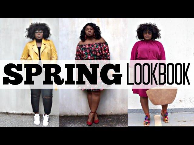 SPRING OUTFIT LOOKBOOK 2017 I PLUS SIZE / CURVY FASHION