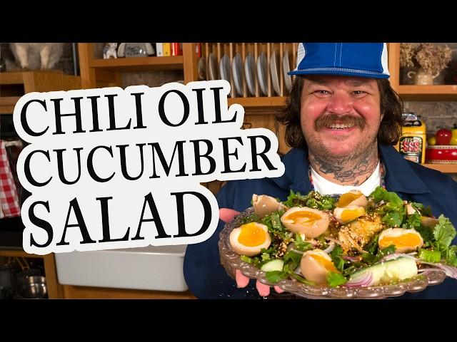 Sichuan-Style Spicy Chili Oil Cucumber Salad | Soups, Salads, Sandwiches