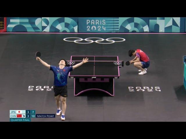 Fan Zhendong vs Tomokazu Harimoto highlights #paris2024 #fanzhendong #tomokazuharimoto #tabletennis