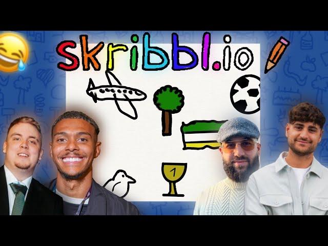 WER zeichnet SO…?!  SKRIBBLE mit Eligella, Danny, Mert & Kroko | Niklas Wilson