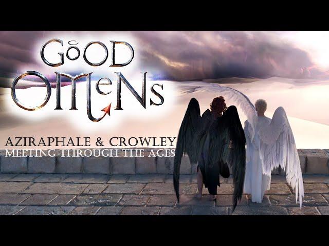 Aziraphale & Crowley | Meetings Through The Ages | In Chronological Order | GOOD OMENS S1 + S2