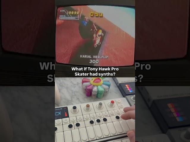 this song unlocked a core memory so I gave it synths  what game should I flip next? #thps #op1
