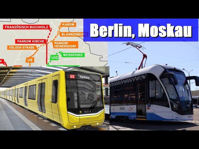 [News] U2 und U9 Verlängerung in Berlin?, Fahrerlose Straßenbahn für Moskau