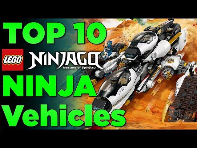 Top 10 Lego Ninjago Ninja Vehicles | (Worst to Best!)