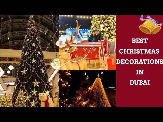 Best Christmas Decorations 2020 | Festive Markets | Dubai | UAE | Christmas Tree | Christmas Markets