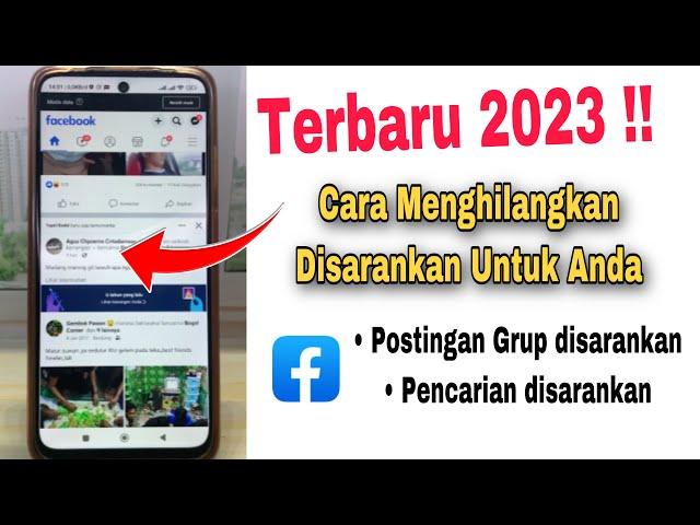 Cara Menghapus Disarankan Untuk Anda Di Facebook 2024 Terbaru