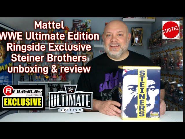 Steiner Brothers Mattel WWE Ultimate Edition Ringside Exclusive unboxing & review