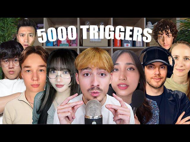 ASMR 5000 TRIGGERS WITH ASMRTIST