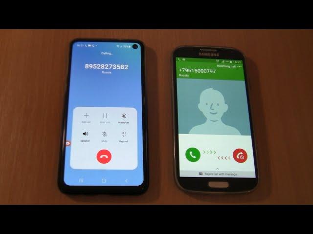 Incoming call & Outgoing call at the Same time  Samsung S10e+S4