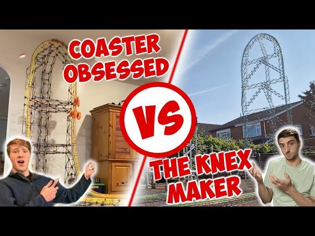 TheKnexMaker VS Coaster Obsessed -Knex Euro-Fighter Build-Off - Live 1