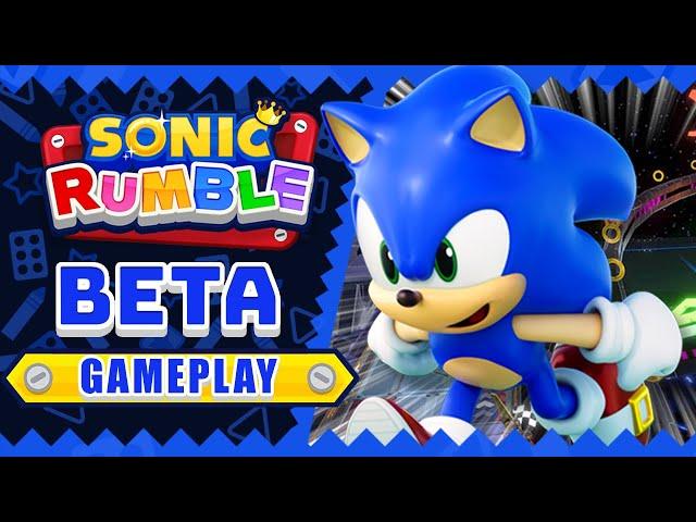 Sonic Rumble (Closed Beta Test) - Opening Cutscene + Gameplay Showcase [Play Session #01]