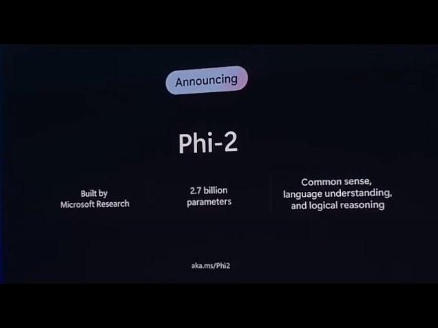 微软研发的AI小模型 Phi-2：强大性能，小巧身躯。