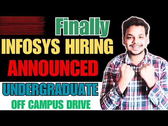 Finally Infosys Mass Internships Announced | OFF Campus Drive For 2025/2026/2027 Batch