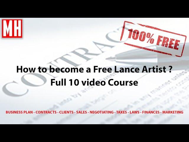 INTRO & OVERVIEW - How to become a ( Freelance ) 3D Artist ? FREE COURSE #0 of 10